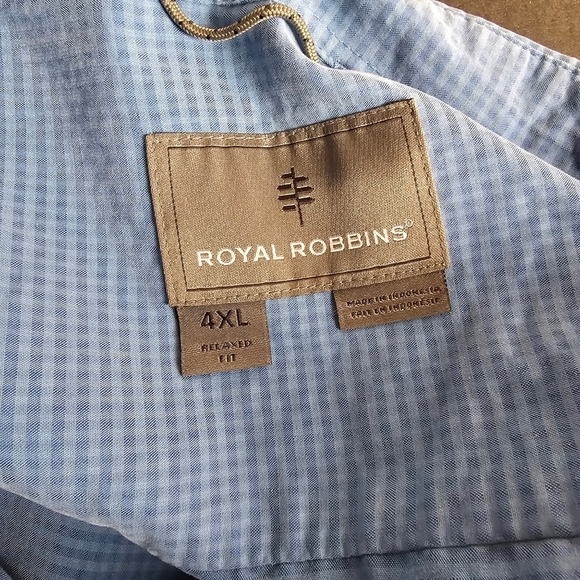ROYAL ROBBINS MEN’S DESERT PUCKER DRY SHORT SLEEVE - Picture 5 of 8